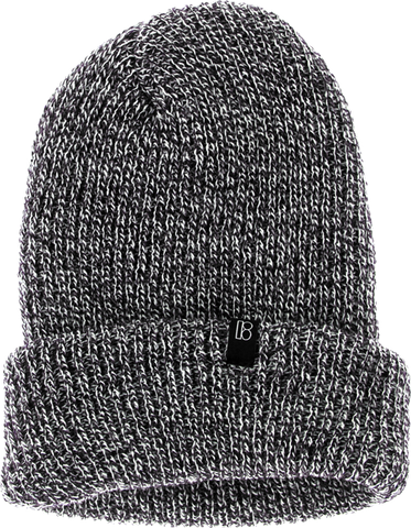 PLAN B CLIP BEANIE NAVY HEATHER