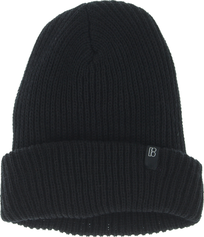 PLAN B CLIP BEANIE BLACK