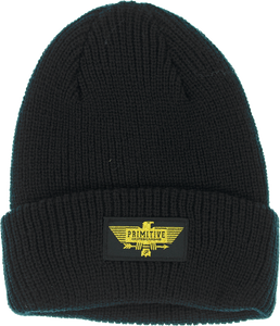 PRIMITIVE THUNDERBIRD BEANIE BLACK