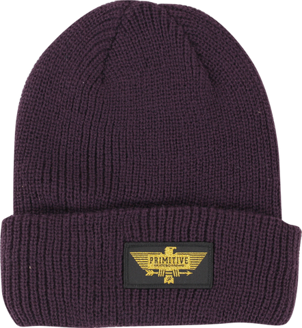 PRIMITIVE THUNDERBIRD BEANIE BURGUNDY