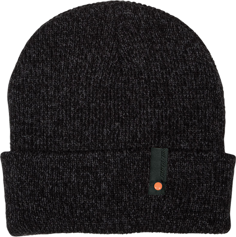 SC CLIFF BEANIE BLK CARBON MELANGE