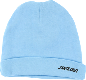 SC RIB KNIT INFANT BEANIE LT.BLUE