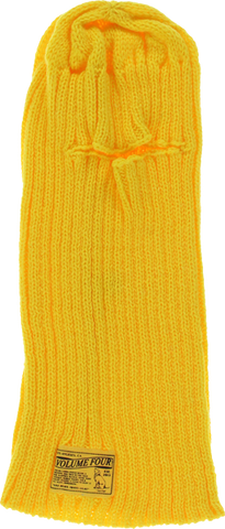 VOL4 JUSKI SKI MASK BEANIE YELLOW