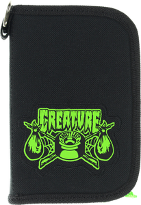 CREATURE TRANSIENT LUGGAGE POUCH BLACK