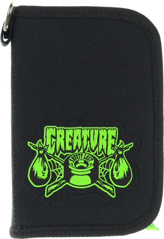 CREATURE TRANSIENT LUGGAGE POUCH BLACK