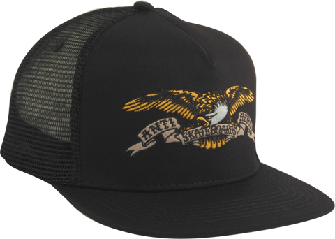 ANTI HERO EAGLE EMBLEM MESH HAT ADJ-BLACK