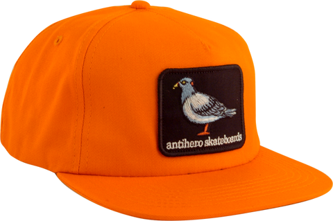 ANTI HERO PIGEON PATCH HAT ADJ-ORG