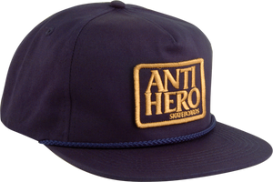 ANTI HERO RESERVE PATCH MESH HAT ADJ-NAVY