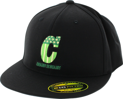 CREATURE LIVE TO RIDE FLEX HAT S/M BLACK