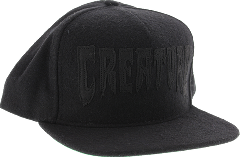 CREATURE MOLE HAT ADJ-BLACK