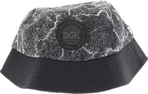 DGK BLACKTOP BUCKET HAT ADJ-BLACK