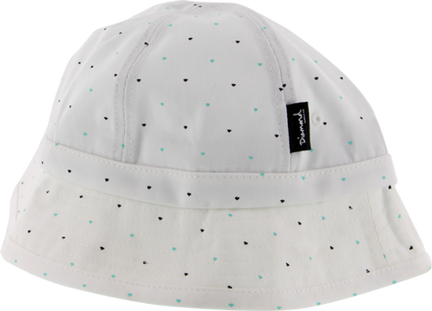 DIAMOND MICRO DIAMOND BUCKET HAT S/M-WHITE