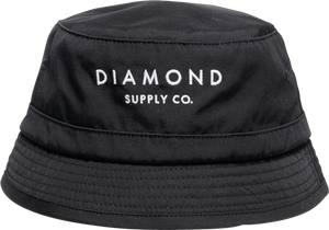 DIAMOND STONE CUT BUCKET HAT S/M-BLACK