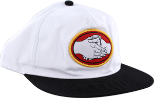 DOOM SAYERS SNAKE BITE PENANT HAT ADJ-WHT/BLK