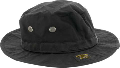 GRIZZLY ESTABLISHED FISHERMANS HAT BLK