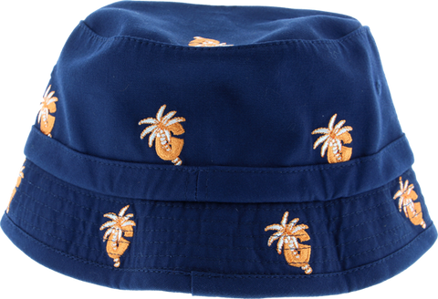 GRIZZLY PALM G BUCKET HAT OFA-NAVY