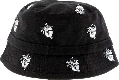 GRIZZLY PALM G BUCKET HAT OFA-BLACK