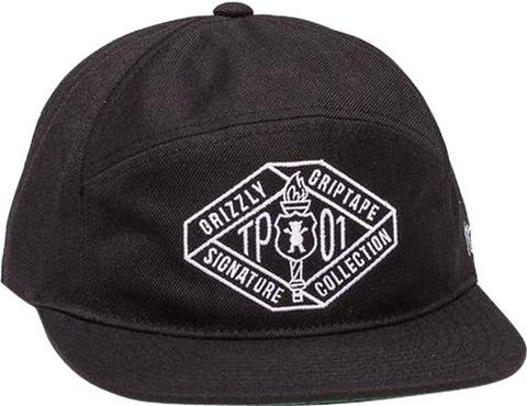 GRIZZLY TP TRADEMARK HAT ADJ-BLACK