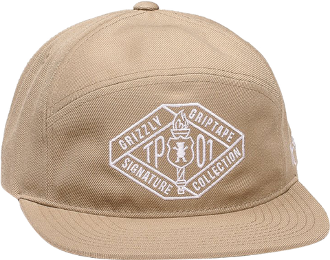 GRIZZLY TP TRADEMARK HAT ADJ-KHAKI