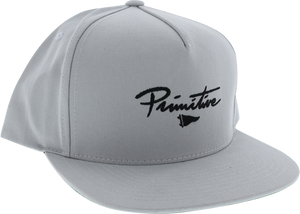 PRIMITIVE SKATEBOARD NUEVO PENNANT HAT ADJ-GREY