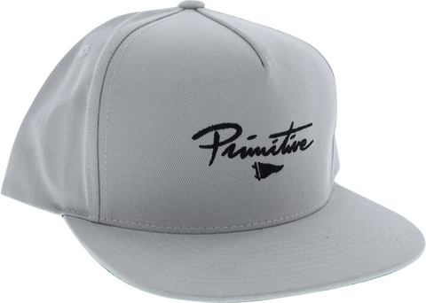 PRIMITIVE SKATEBOARD NUEVO PENNANT HAT ADJ-GREY