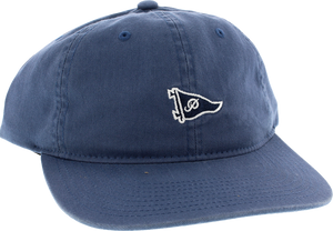 PRIMITIVE PENNANT STRAPBACK HAT ADJ-INDIGO/NAVY