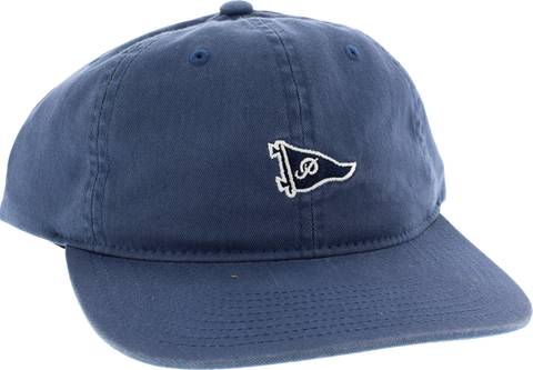 PRIMITIVE PENNANT STRAPBACK HAT ADJ-INDIGO/NAVY