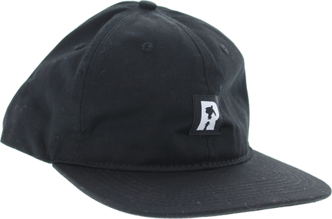 REAL SKATEBOARDS LABEL LOWPRO HAT ADJ-BLACK