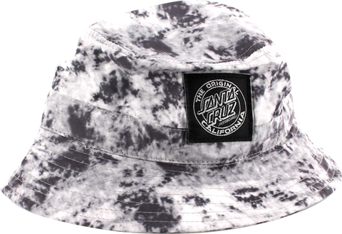 SC MAUI BUCKET HAT ADJ-ASPHALT BLK TIE DYE