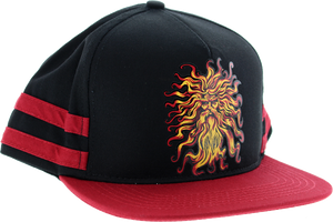 SC JESSEE SUNGOD HAT ADJ-BLK/CARDINAL