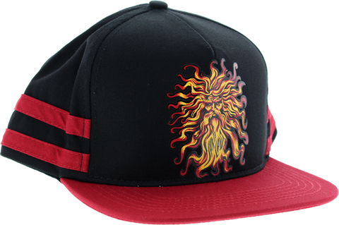 SC JESSEE SUNGOD HAT ADJ-BLK/CARDINAL