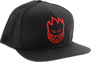 SPITFIRE BIGHEAD HAT ADJ-BLK/RED