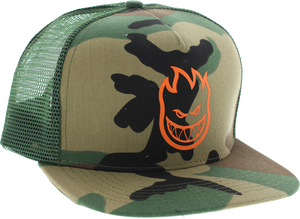 SPITFIRE BIGHEAD MESH HAT ADJ-CAMO/ORG/CAMO