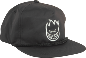 SPITFIRE BIGHEAD SATIN HAT ADJ-BLK/WHT