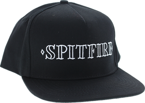 SPITFIRE LIFER HAT ADJ-BLK/WHT