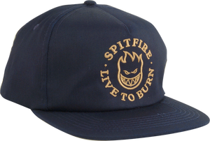 SPITFIRE LTD BIGHEAD HAT ADJ-NAVY