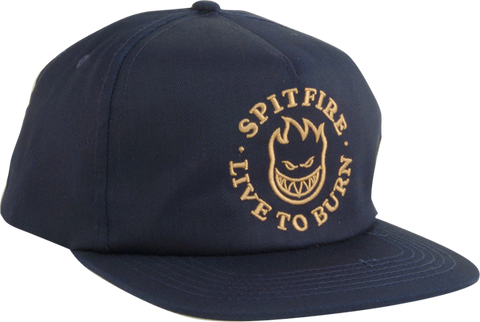 SPITFIRE LTD BIGHEAD HAT ADJ-NAVY