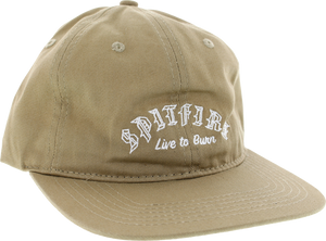 SPITFIRE OLD E LTB HAT ADJ-KHAKI