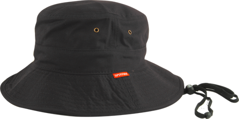 SPITFIRE SPITFIRE LABEL BOONIE HAT BLACK