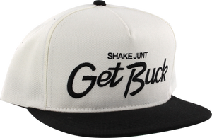 SJ GET BUCK HAT ADJ-WHT/BLK