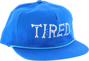 TIRED BONES HAT ADJ-BLUE