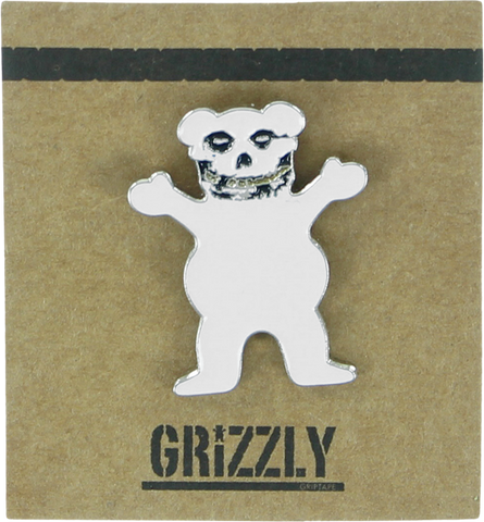 GRIZZLY GRIPTAPE FRIEND CLUB PIN