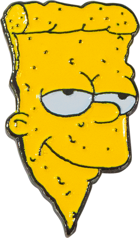 PIZZA BART ENAMEL PIN