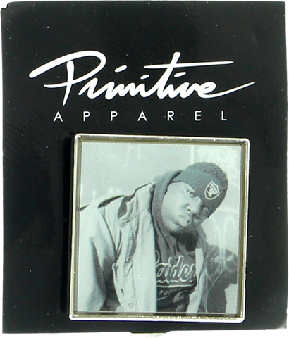 PRIMITIVE BIGGIE RAIDER LAPEL PIN #1