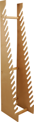 STANDING WOOD BOARD RACK LARGE -20 slots