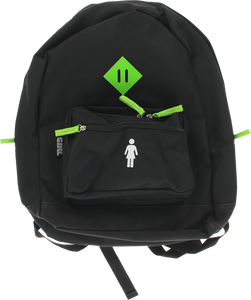 GIRL SCHOOL YARD BACKPACK BLACK/NEON