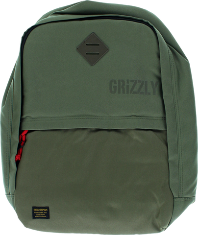 GRIZZLY GRIPTAPE DAY TRAIL BACKPACK MILITARY GREEN/TAN