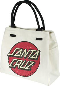 SANTA CRUZ CLASSIC DOT TOTE BAG NATURAL