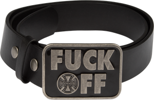 INDEPENDENT FUCK OFF WEB BELT S/M-BLACK