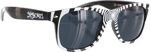 BONES X-RAY SUNGLASSES BLK/WHT W/BLK ARMS